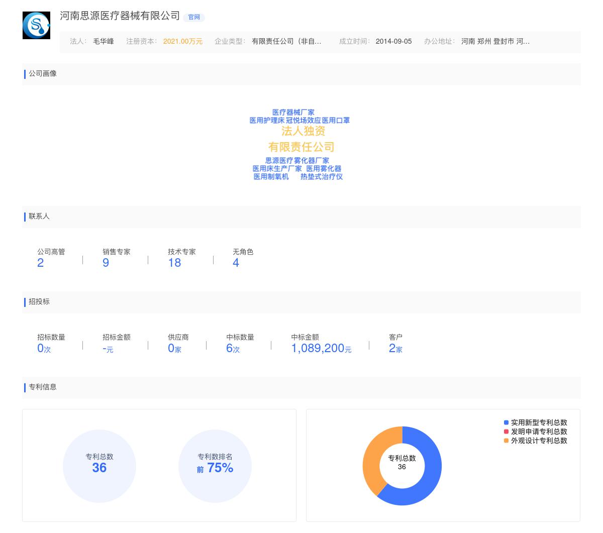 河南思源医疗器械有限公司商标注册被驳回