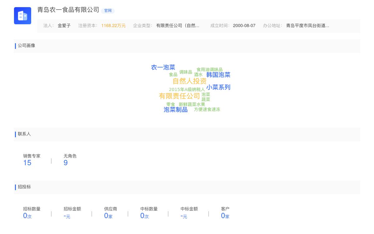 青岛农一食品有限公司近期有采购普工的需求