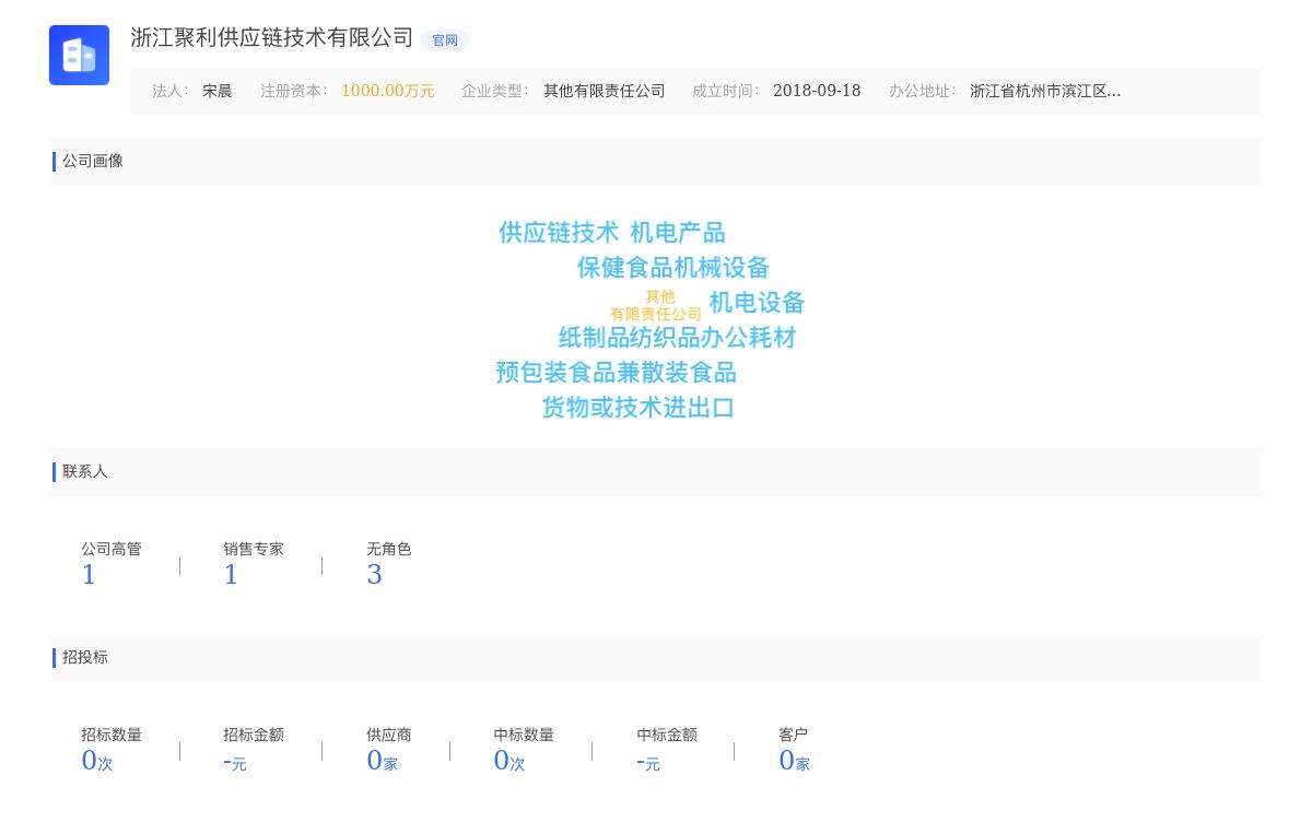 浙江聚利供应链技术有限公司近期有采购浙江聚利供应链技术有限公司 需求寻找 青梅露（浓缩汁）代工的需求
