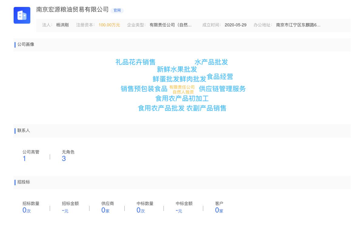 南京宏源粮油贸易有限公司商标注册被驳回