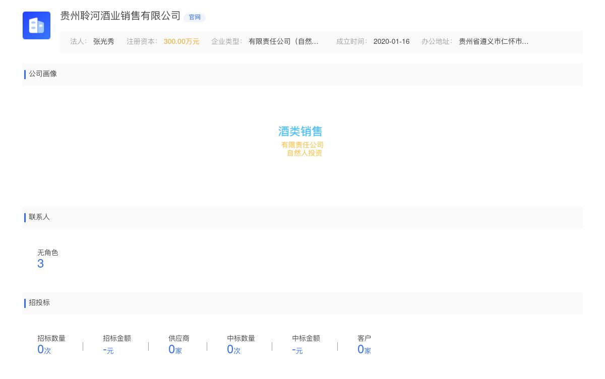 贵州聆河酒业销售有限公司商标注册被驳回