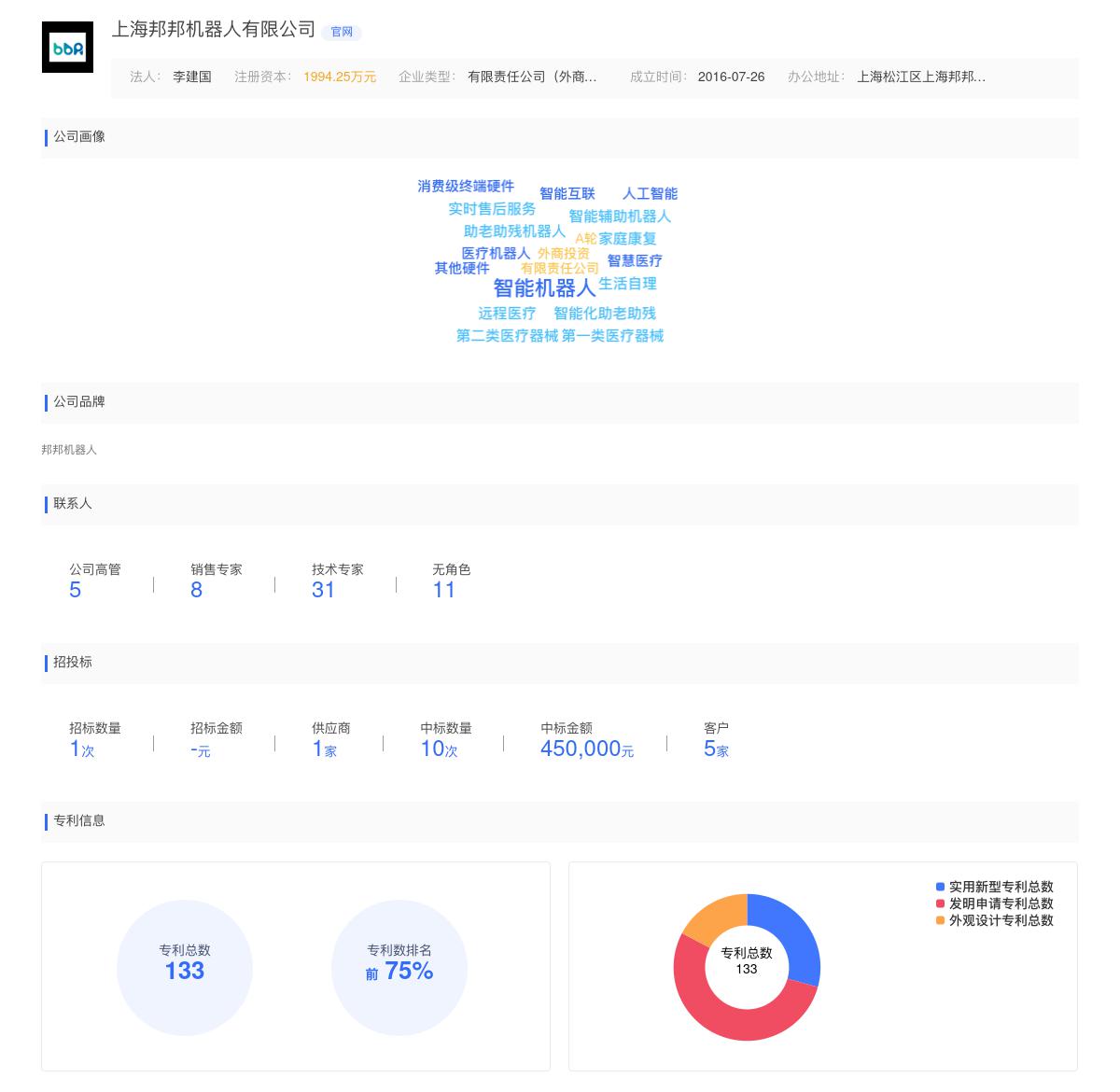 上海邦邦机器人有限公司商标注册被驳回