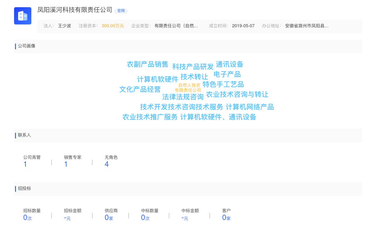 凤阳溪河科技有限责任公司商标注册被驳回