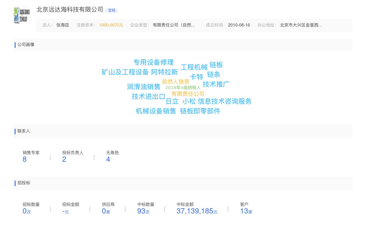 北京远达海科技有限公司近期有采购发动机总成的需求