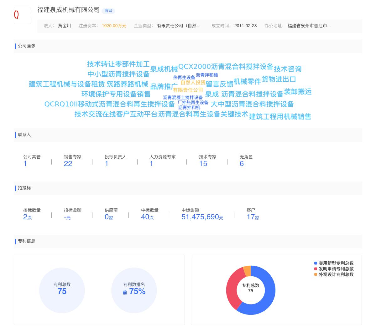 福建泉成机械有限公司商标注册被驳回