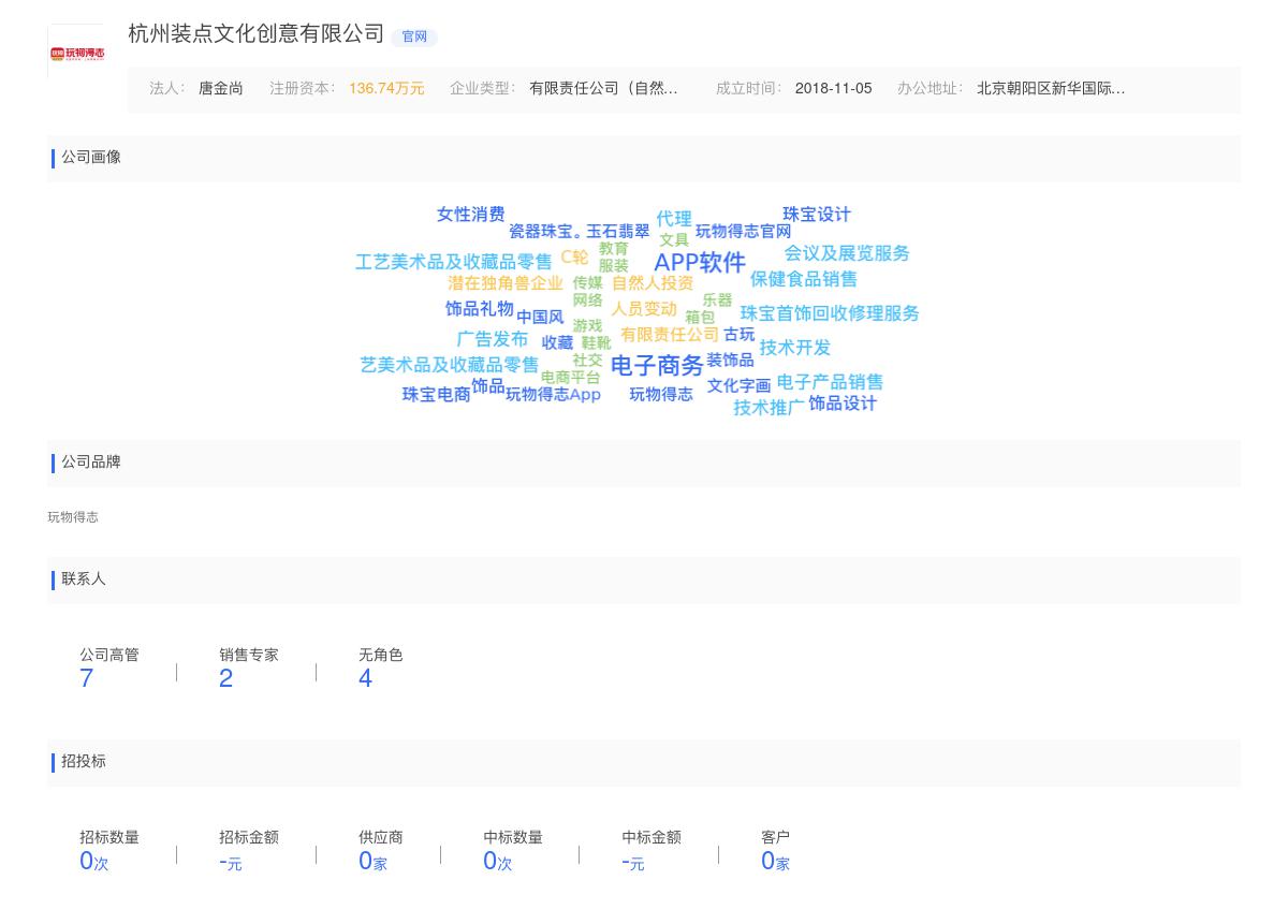 杭州装点文化创意有限公司商标注册被驳回