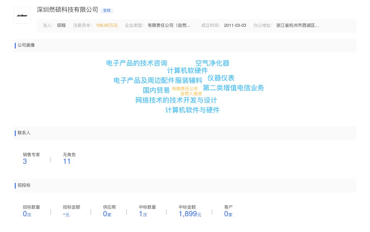 深圳然硕科技有限公司商标注册被驳回